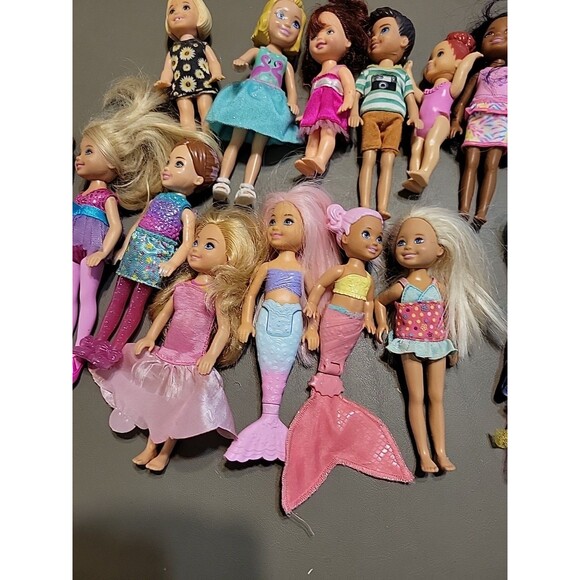 Barbie Little Sister Kelly Chelsea Friend Dolls Lot Tommy - Picture 5 of 9